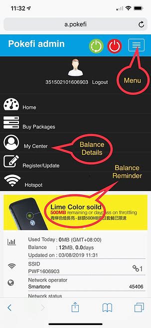 a.pokefi check balance|Device Mgt Page .